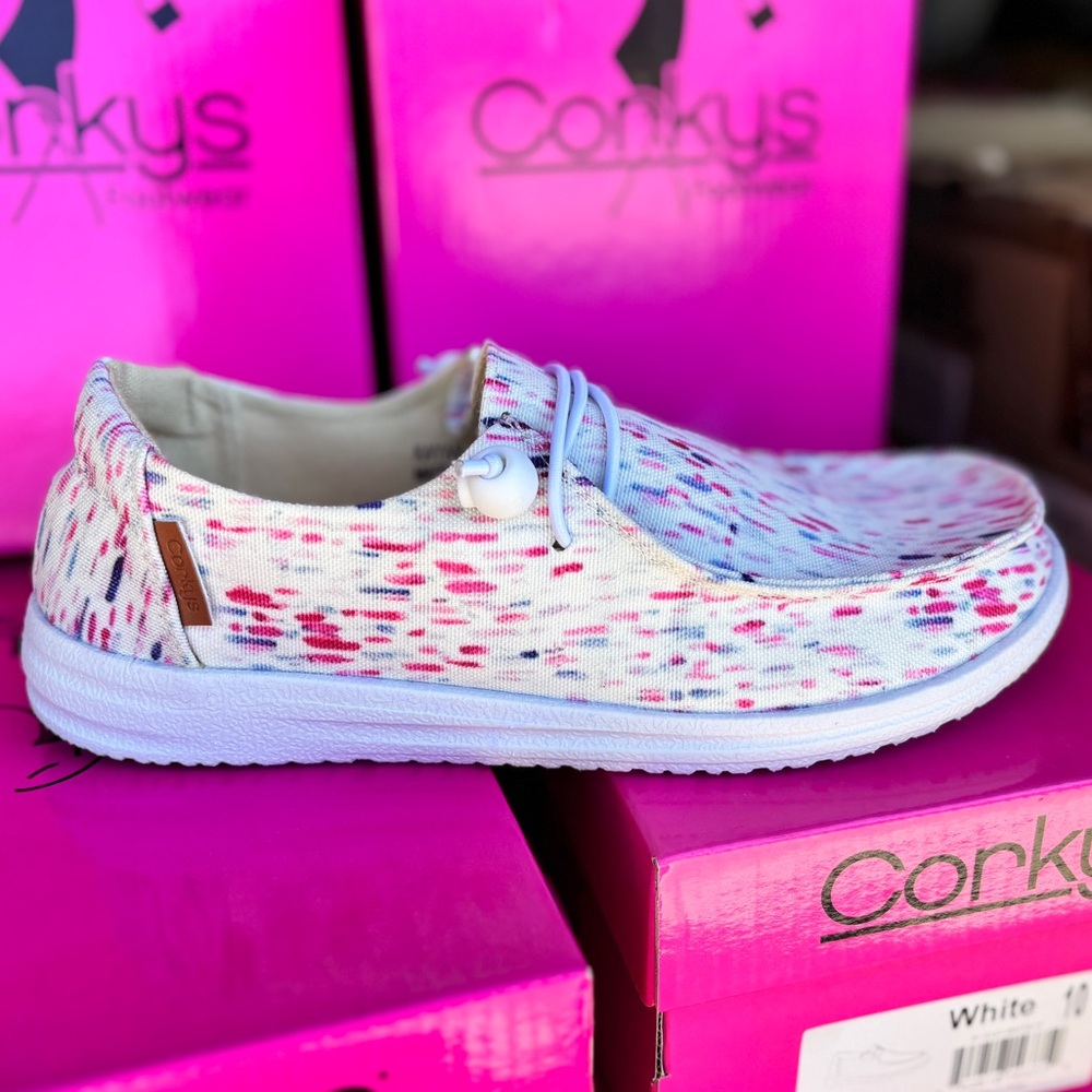 Colors Pink Aztec or Multi Pink Kayak Sneake…